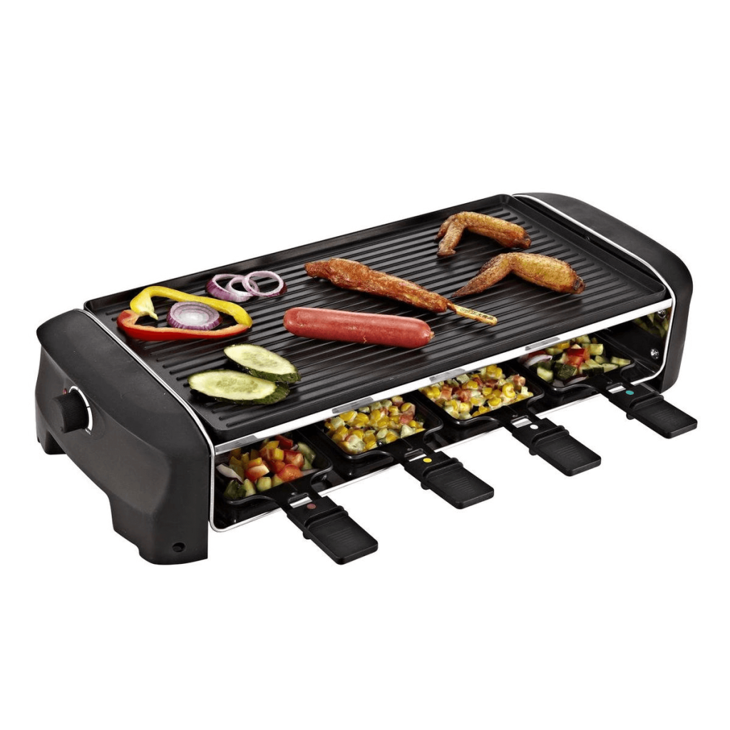 Princess Raclette 8 Grill and Teppanyaki Party​ 8 personen